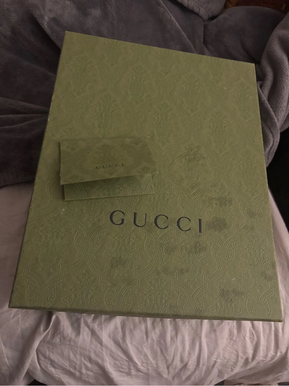 Gucci Multicolor GG Logo Canvas Slide Sandals - White Base
